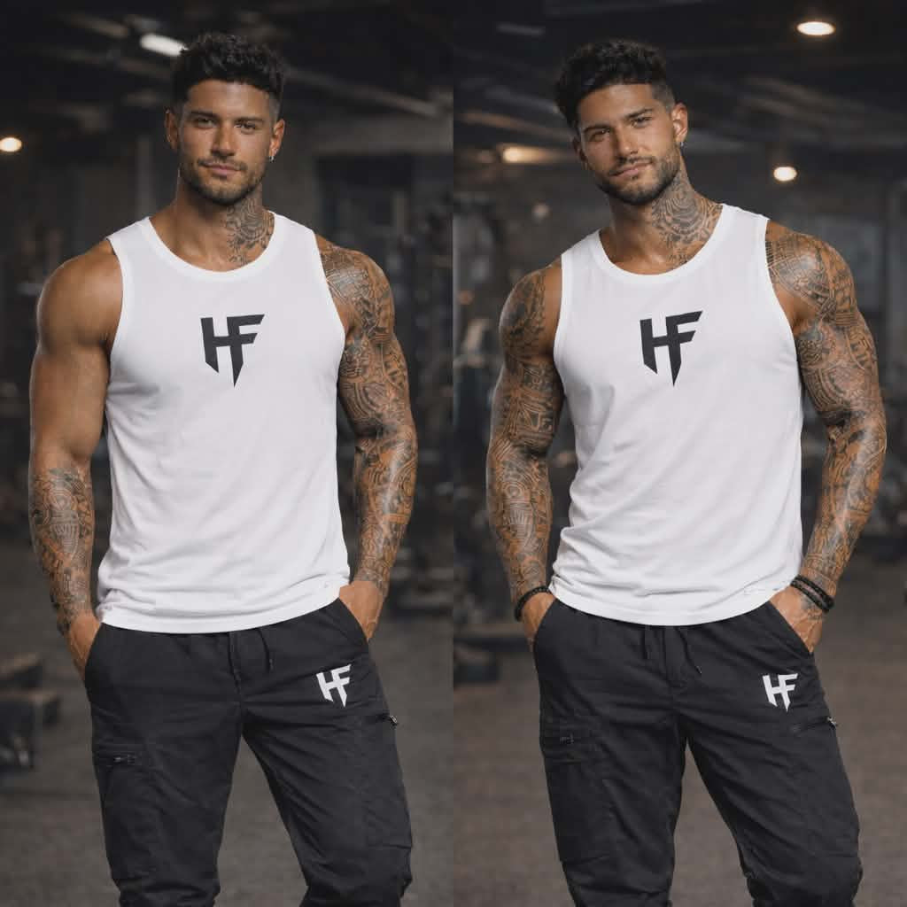 Mens Embroidery Performance Singlet