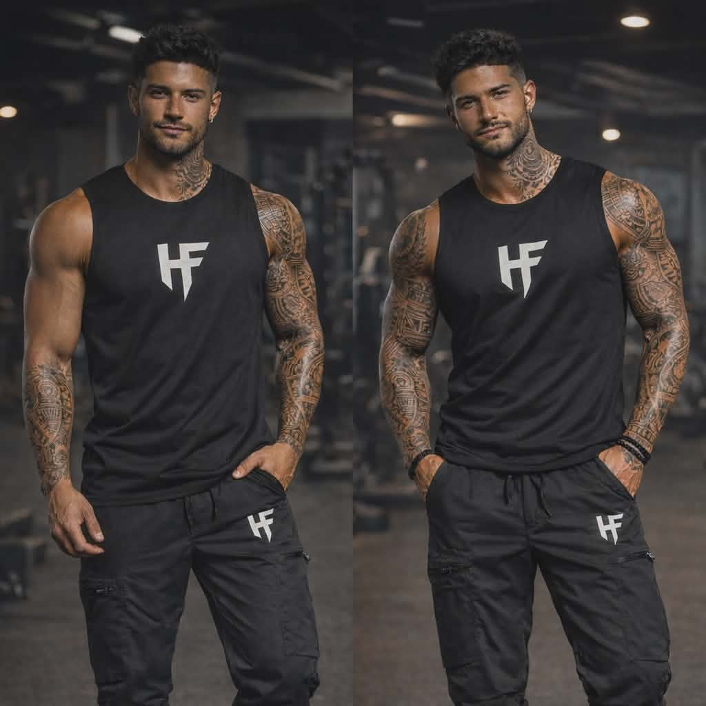 Mens Embroidery Performance Singlet